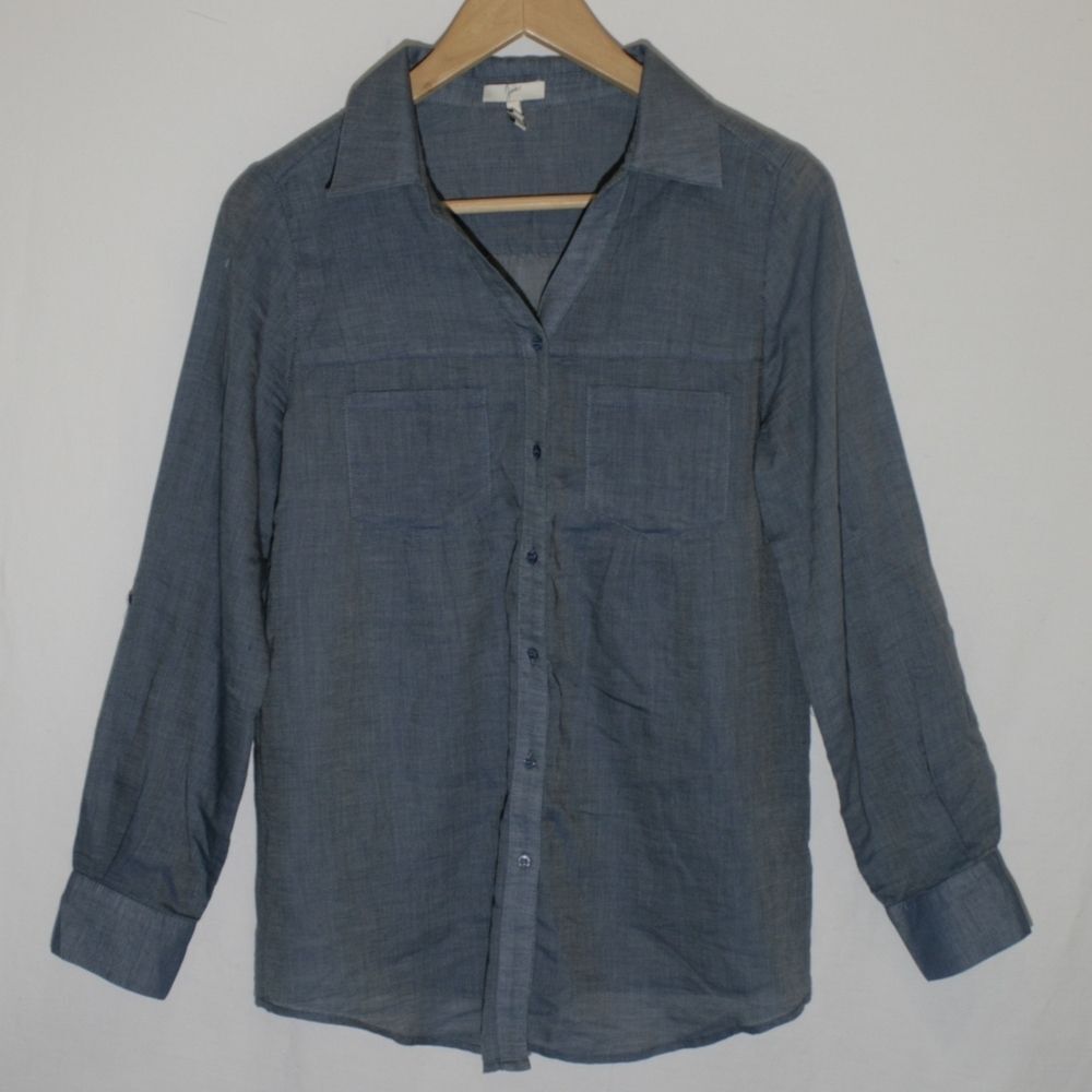 Joie Pinot Chambray Button Down Shirt
